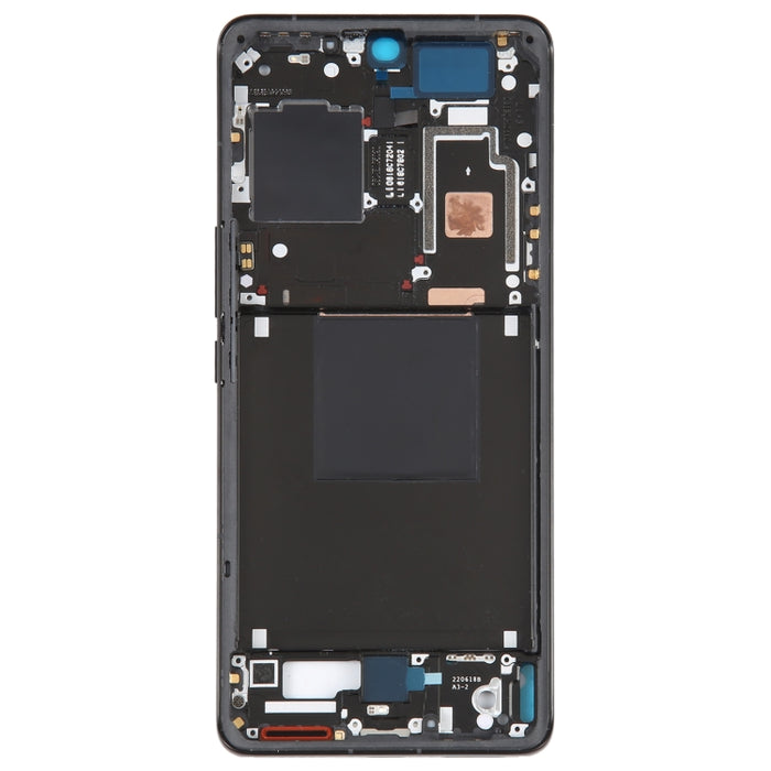 Para Xiaomi 12S Placa de bisel de marco LCD de carcasa frontal ultra original, For Xiaomi 12S Ultra