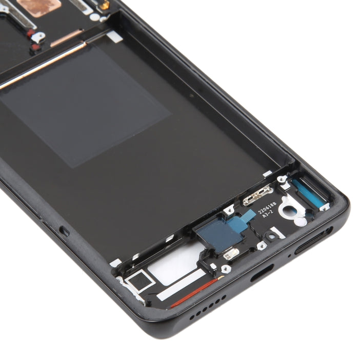 Para Xiaomi 12S Placa de bisel de marco LCD de carcasa frontal ultra original, For Xiaomi 12S Ultra
