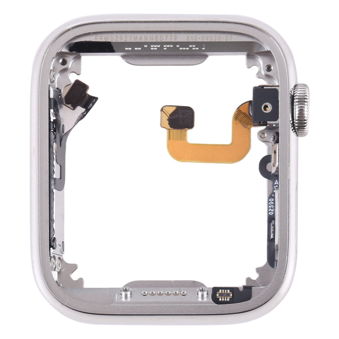 Para Apple Watch Series 6 Placa de bisel de marco medio de 44 mm con altavoz / alimentación / cable flexible de eje giratorio, Series 6 44mm
