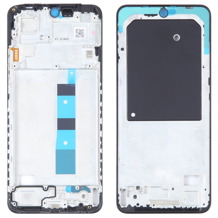 Para Xiaomi Redmi Note 12 4G Carcasa frontal original LCD Marco Bisel Placa, For Xiaomi Redmi Note 12 4G