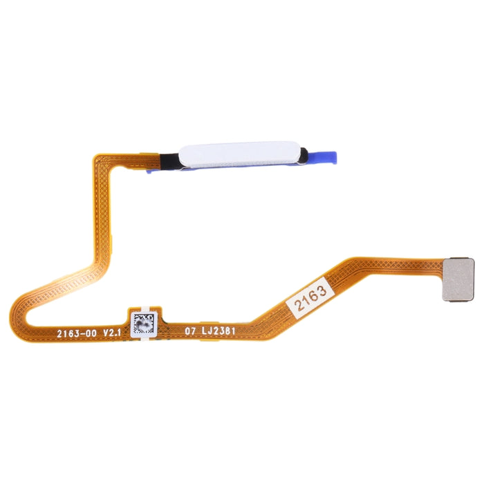 Para Xiaomi Redmi Note 12 Pro + Cable flexible del sensor de huellas dactilares original (blanco)