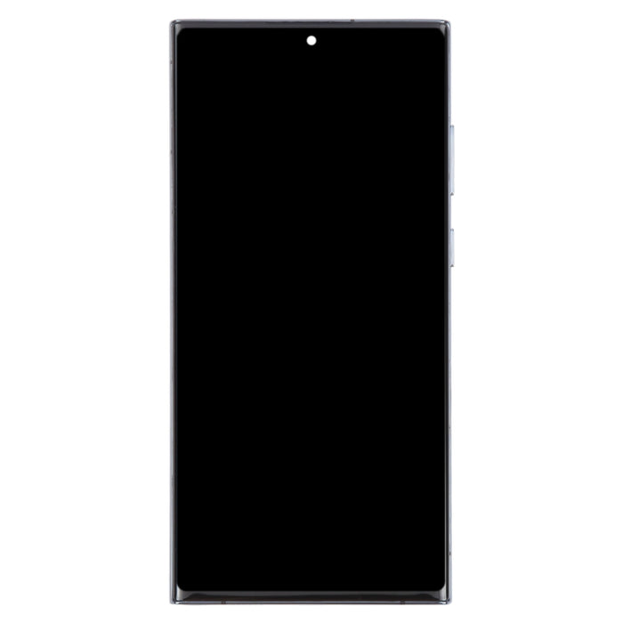 Pantalla LCD OLED para Samsung Galaxy S22 Ultra 5G SM-S908B Digitalizador Asamblea completa con marco