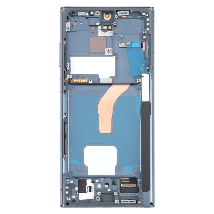Pantalla LCD OLED para Samsung Galaxy S22 Ultra 5G SM-S908B Digitalizador Asamblea completa con marco