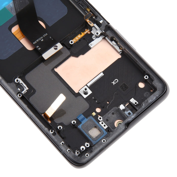 Pantalla LCD OLED para Samsung Galaxy S21 Ultra 5G SM-G998B Digitalizador Asamblea completa con marco