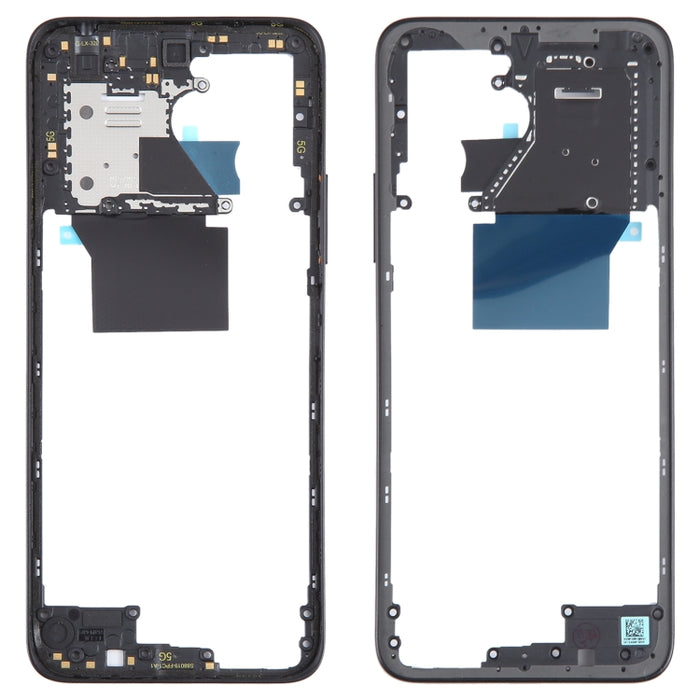 Para Xiaomi Redmi 12 4G Carcasa frontal original Marco LCD Placa de bisel, For Xiaomi Redmi 12 4G