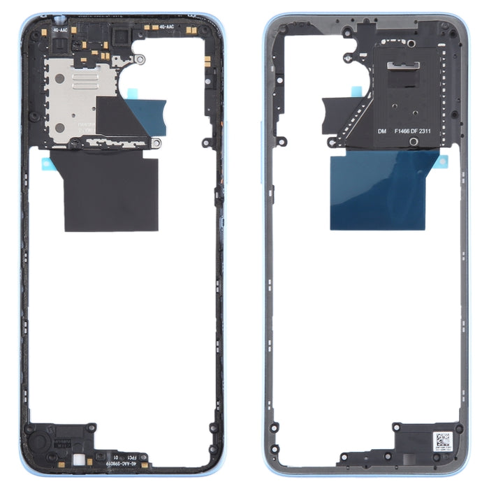Para Xiaomi Redmi 12 4G Carcasa frontal original Marco LCD Placa de bisel, For Xiaomi Redmi 12 4G