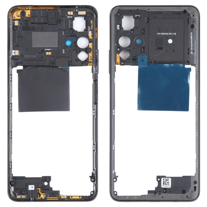 Para Xiaomi Redmi Note 11S 5G Placa de bisel de marco medio original, For Xiaomi Redmi Note 11S 5G(Original)