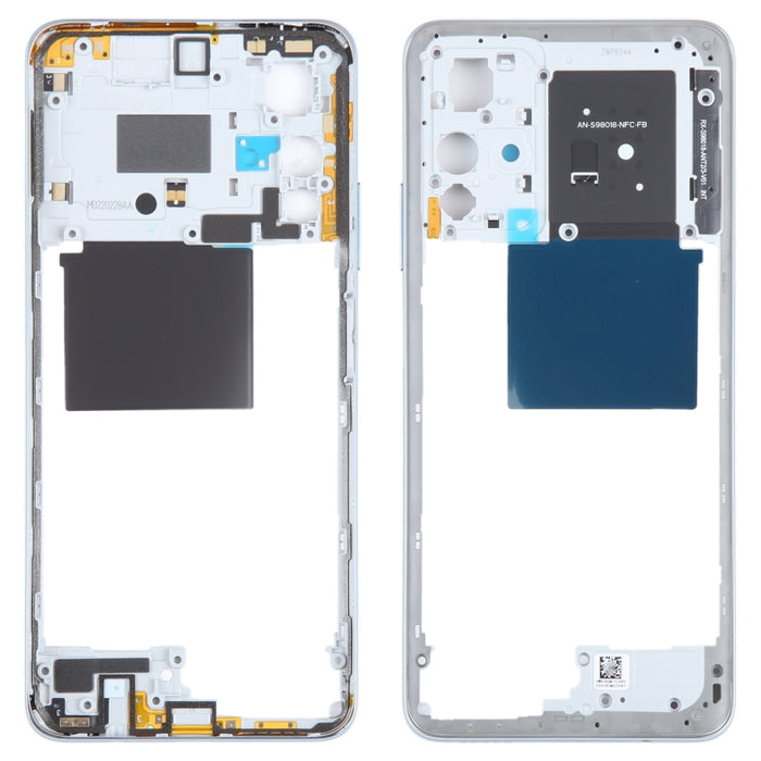 Para Xiaomi Redmi Note 11S 5G Placa de bisel de marco medio original, For Xiaomi Redmi Note 11S 5G(Original)