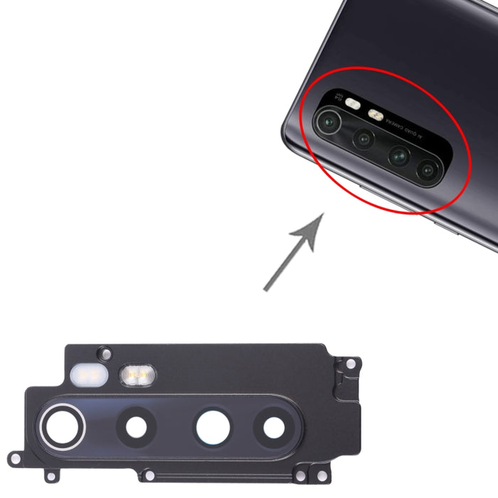 Para Xiaomi Mi Note 10 Lite Cubierta de lente de cámara original, For Xiaomi Mi Note 10 Lite
