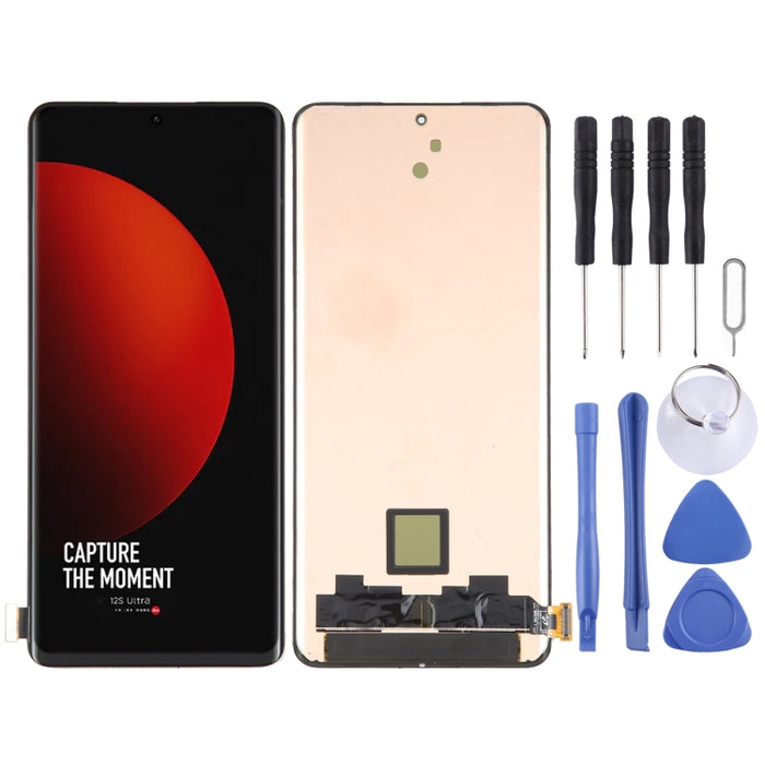 Para Xiaomi Mi 12s Ultra LTPO AMOLED Material Pantalla LCD original y ensamblaje completo del digitalizador, For Xiaomi Mi 12s Ultra(Original)
