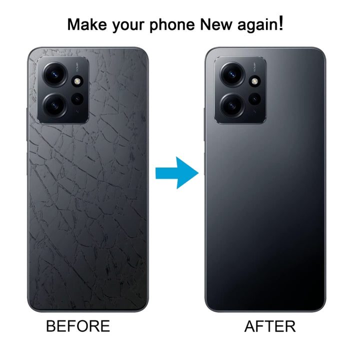 Para Xiaomi Redmi 12 4G OEM Material de vidrio Tapa trasera de batería, or Xiaomi Redmi 12 4G