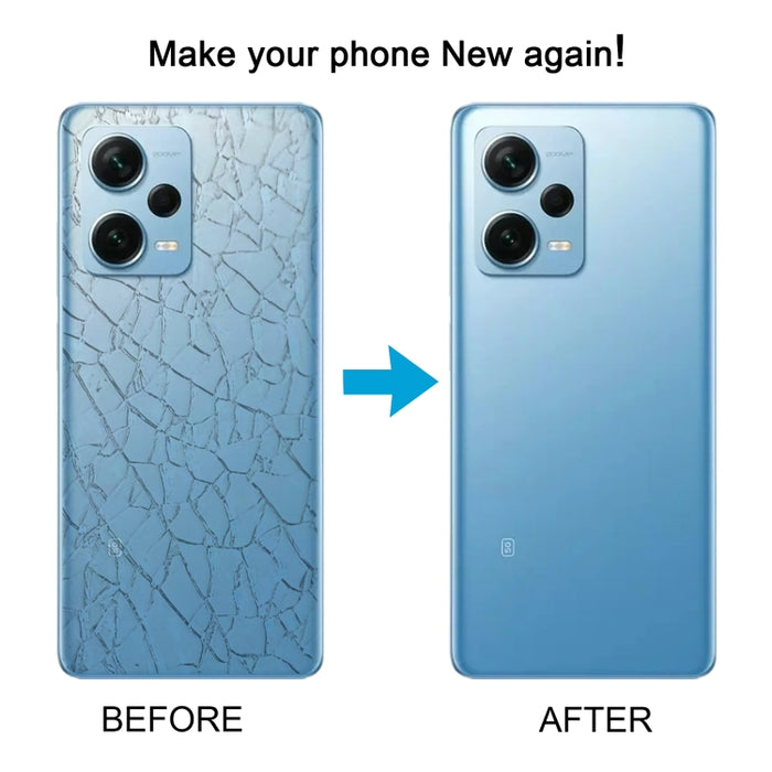 Para Xiaomi Redmi Note 12 Pro+ Cubierta trasera de batería de material de vidrio OEM, For Xiaomi Redmi Note 12 Pro+
