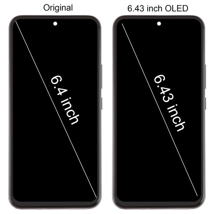 Para Samsung Galaxy A54 5G SM-A546 OLED Pantalla LCD Digitalizador Asamblea completa con marco