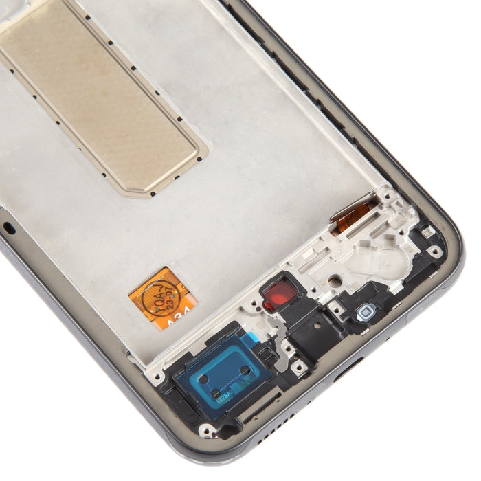 Para Samsung Galaxy A34 5G SM-A346B OLED Pantalla LCD Digitalizador Asamblea completa con marco