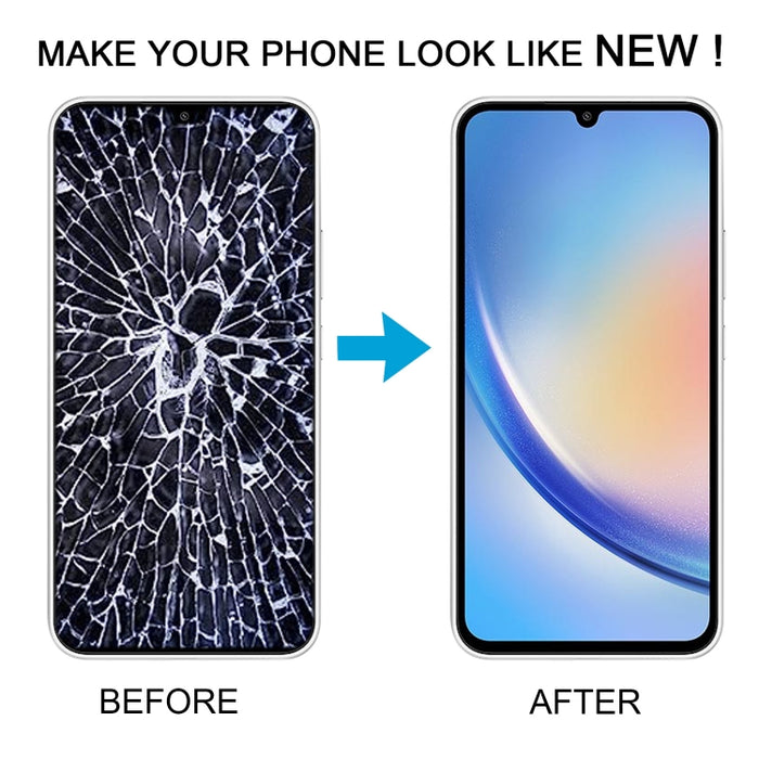 Para Samsung Galaxy A34 5G SM-A346B OLED Pantalla LCD Digitalizador Asamblea completa con marco