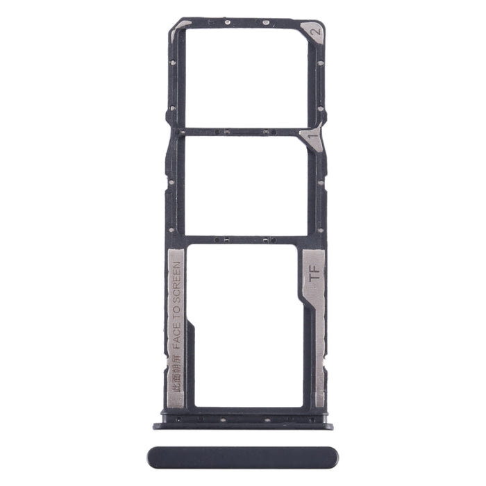 Para Xiaomi Poco M4 Pro Bandeja de tarjeta SIM + Bandeja de tarjeta SIM + Bandeja de tarjeta Micro SD, For Xiaomi Poco M4 Pro, For Xiaomi Poco M4 Pro(Baby Blue)