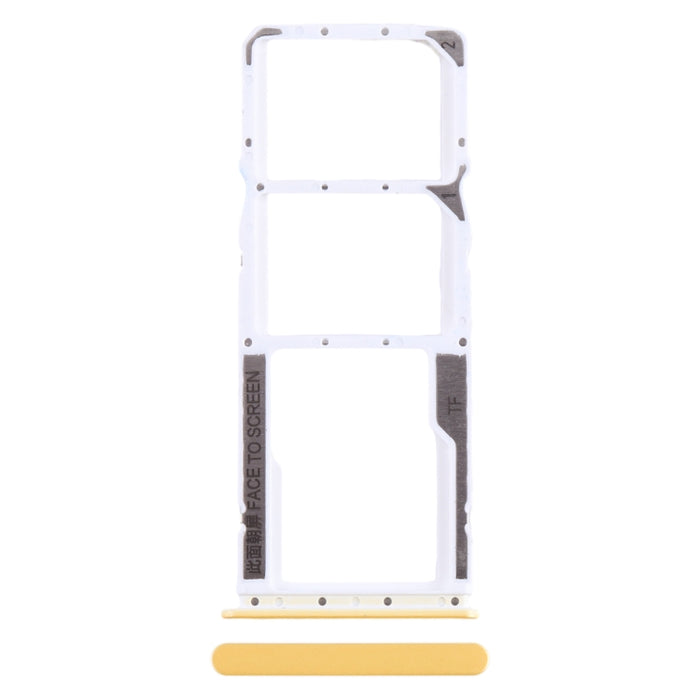 Para Xiaomi Poco M4 Pro Bandeja de tarjeta SIM + Bandeja de tarjeta SIM + Bandeja de tarjeta Micro SD, For Xiaomi Poco M4 Pro, For Xiaomi Poco M4 Pro(Baby Blue)