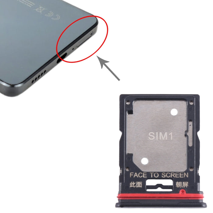 Para Xiaomi Redmi K50i Bandeja de tarjeta SIM + Bandeja de tarjeta SIM / Bandeja de tarjeta Micro SD, For Xiaomi Redmi K50i