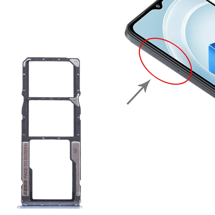 Para Xiaomi Poco M5 4G Bandeja de tarjeta SIM + Bandeja de tarjeta SIM + Bandeja de tarjeta Micro SD, For Xiaomi Poco M5 4G