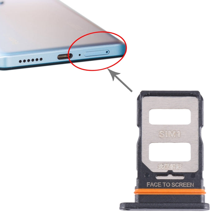 Para Xiaomi Redmi Note 12 Pro+ 5G Bandeja de tarjeta SIM + Bandeja de tarjeta SIM, For Xiaomi Redmi Note 12 Pro+ 5G