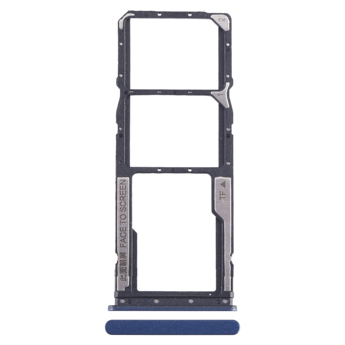 Para Xiaomi Redmi 12C Bandeja de tarjeta SIM + Bandeja de tarjeta SIM + Bandeja de tarjeta Micro SD, For Xiaomi Redmi 12C