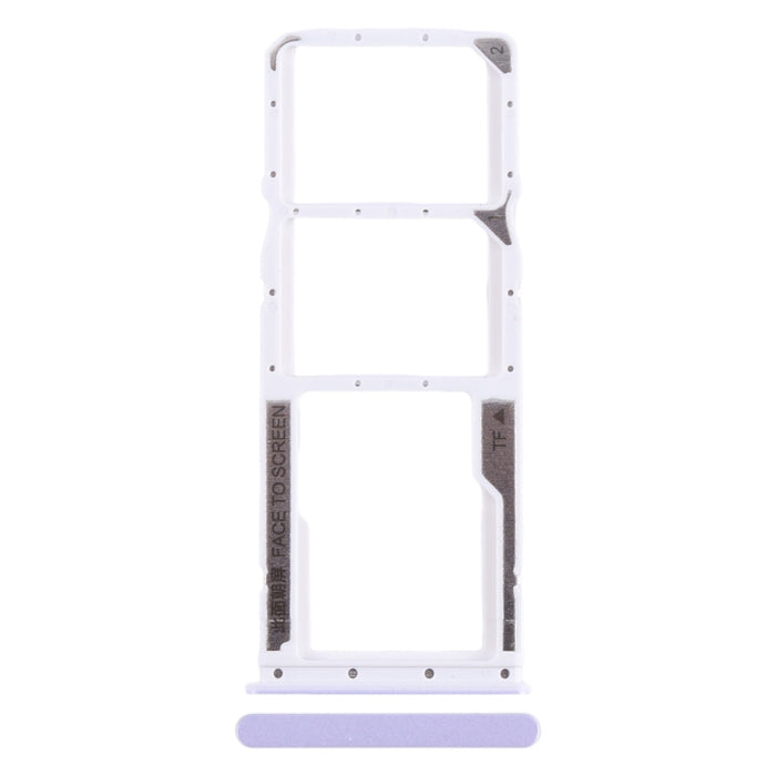 Para Xiaomi Redmi 12C Bandeja de tarjeta SIM + Bandeja de tarjeta SIM + Bandeja de tarjeta Micro SD, For Xiaomi Redmi 12C