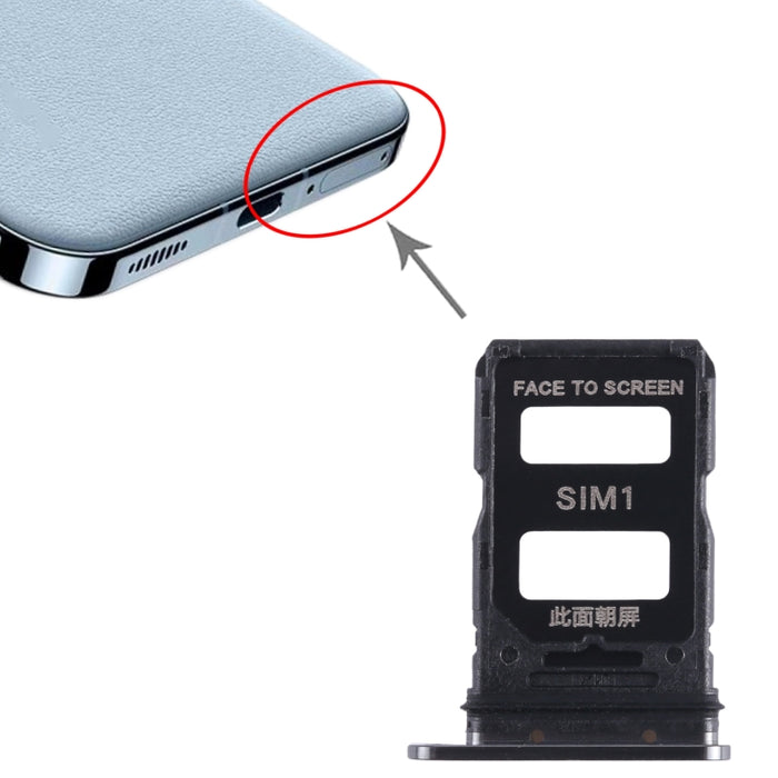 Para Xiaomi 13 Bandeja de tarjeta SIM + Bandeja de tarjeta SIM, For Xiaomi 13
