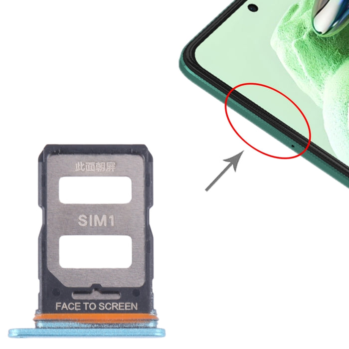 Para Xiaomi Poco F5 Bandeja de tarjeta SIM + Bandeja de tarjeta SIM, For Xiaomi Poco F5