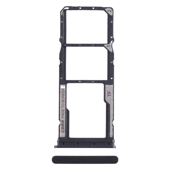 Para Xiaomi Redmi 13C Bandeja de tarjeta SIM + Bandeja de tarjeta SIM + Bandeja de tarjeta Micro SD, For Xiaomi Redmi 13C