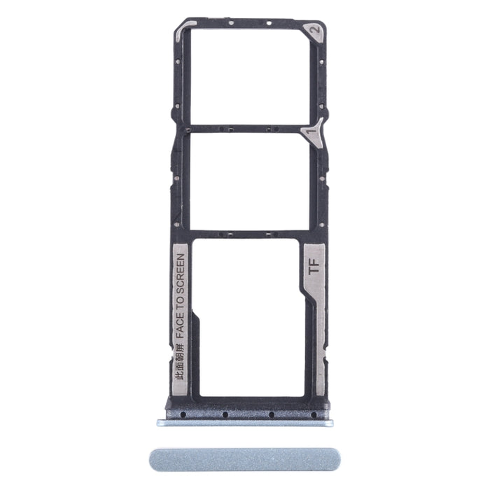 Para Xiaomi Redmi 13C Bandeja de tarjeta SIM + Bandeja de tarjeta SIM + Bandeja de tarjeta Micro SD, For Xiaomi Redmi 13C