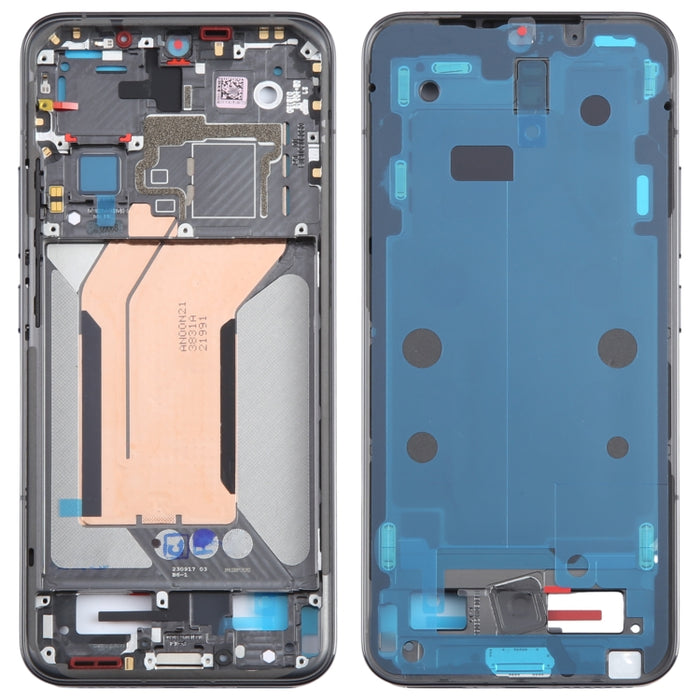 Para Xiaomi 14 Placa de bisel de marco LCD de carcasa frontal Original, For Xiaomi 14
