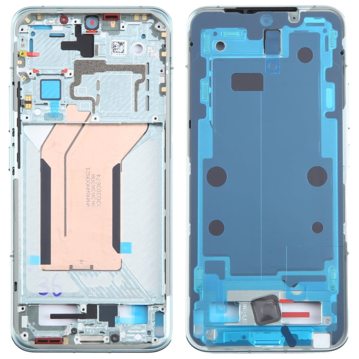 Para Xiaomi 14 Placa de bisel de marco LCD de carcasa frontal Original, For Xiaomi 14