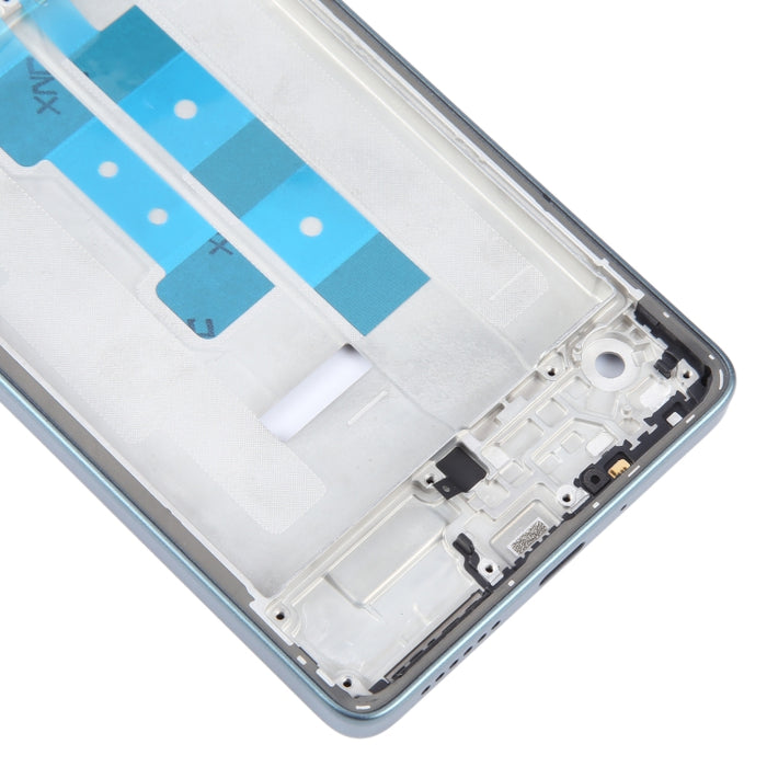 Para Xiaomi Poco M6 Pro Original carcasa frontal LCD marco bisel placa, For Xiaomi Poco M6 Pro 4G