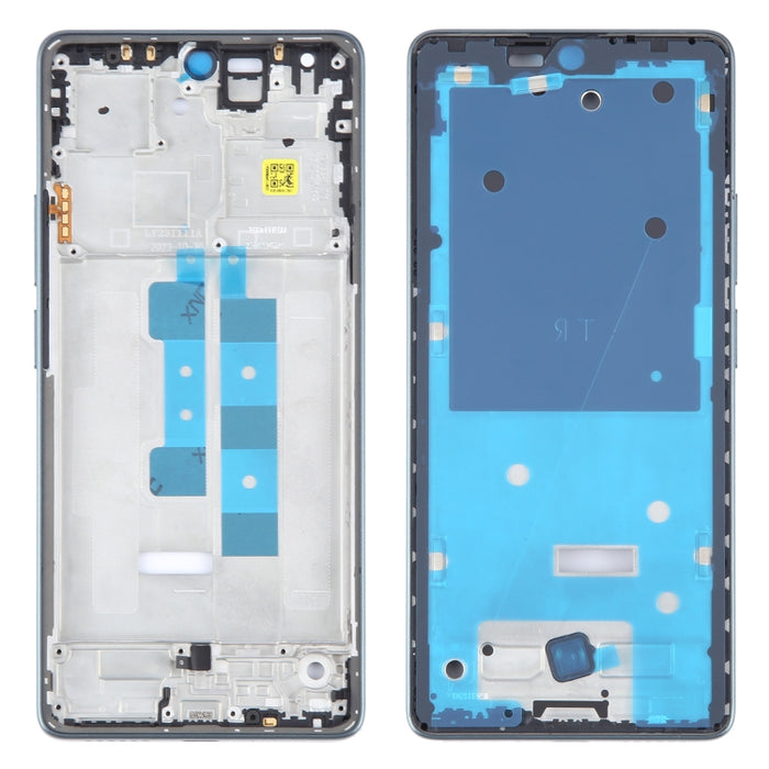 Para Xiaomi Poco M6 Pro Original carcasa frontal LCD marco bisel placa, For Xiaomi Poco M6 Pro 4G