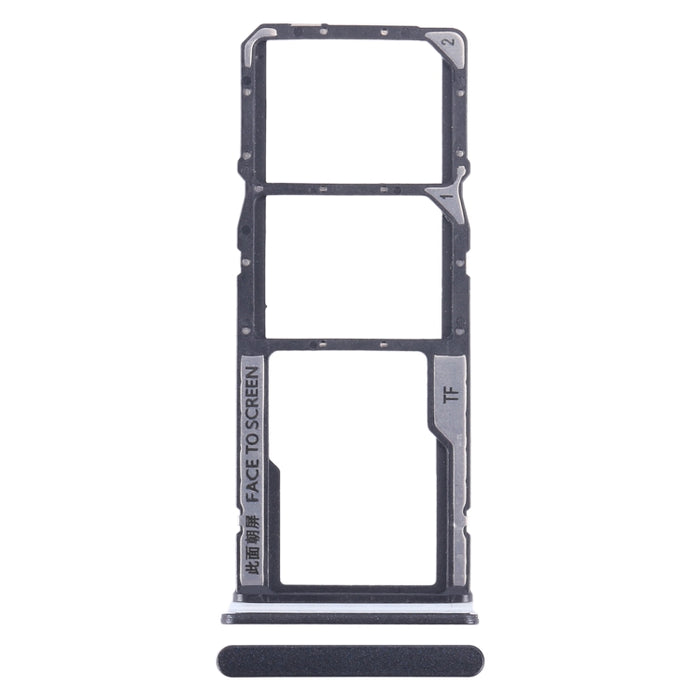 Para Xiaomi Redmi Note 12 4G Bandeja de tarjeta SIM + Bandeja de tarjeta SIM + Bandeja de tarjeta Micro SD, For Xiaomi Redmi Note 12 4G