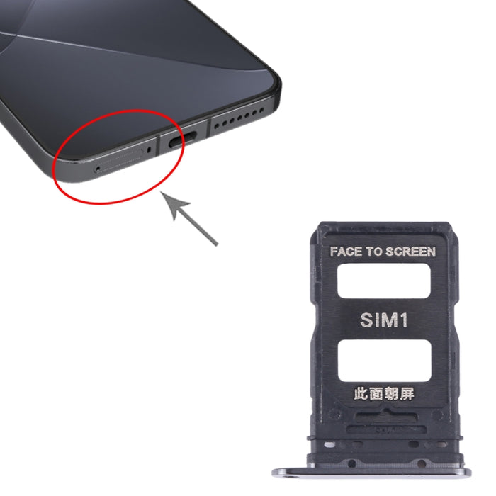 Para Xiaomi 14 Bandeja de tarjeta SIM + Bandeja de tarjeta SIM, For Xiaomi 14