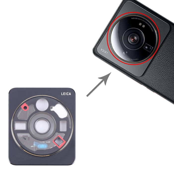 Para cubierta de lente de cámara Xiaomi 12s Ultra, For Xiaomi 12s Ultra