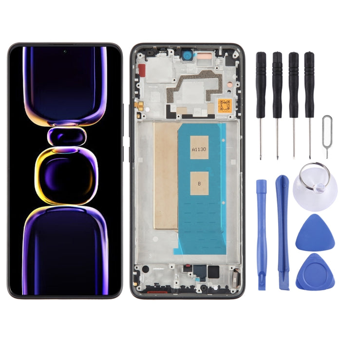 Para Xiaomi Redmi K60 Original Material OLED Pantalla LCD Digitalizador Asamblea completa con marco, For Xiaomi Redmi K60 (Original)