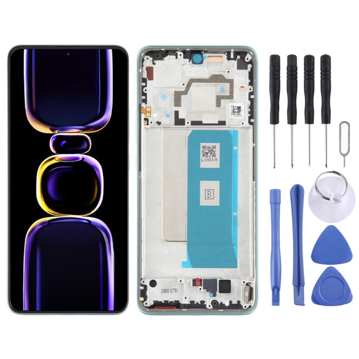 Para Xiaomi Redmi K60 Original Material OLED Pantalla LCD Digitalizador Asamblea completa con marco, For Xiaomi Redmi K60 (Original)