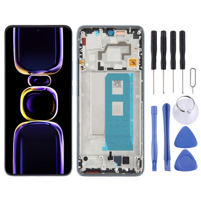 Para Xiaomi Redmi K60 Original Material OLED Pantalla LCD Digitalizador Asamblea completa con marco, For Xiaomi Redmi K60 (Original)