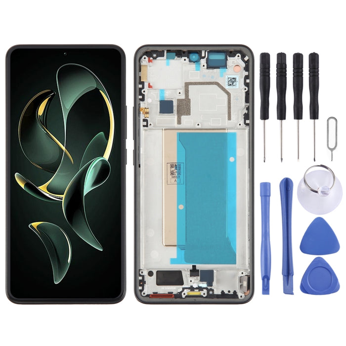 Para Xiaomi Redmi K60 Ultra Original AMOLED Material LCD Pantalla Digitalizador Asamblea completa con marco, For Xiaomi Redmi K60 Ultra (Original)