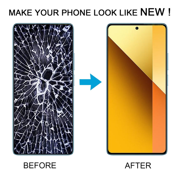 Para Xiaomi Redmi Note 13 5G Original AMOLED Material LCD Pantalla Digitalizador Asamblea completa con marco, For Xiaomi Redmi Note 13 5G(Original)