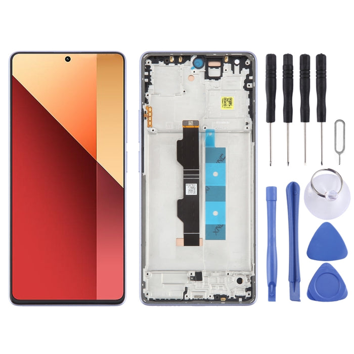 Para Xiaomi Redmi Note 13 Pro 4G Original AMOLED Material LCD Pantalla Digitalizador Montaje completo con marco, For Xiaomi Redmi Note 13 Pro 4G(Original)