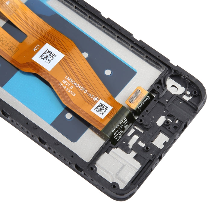 Para Samsung Galaxy A05 SM-A055F Montaje completo del digitalizador de pantalla LCD original con marco