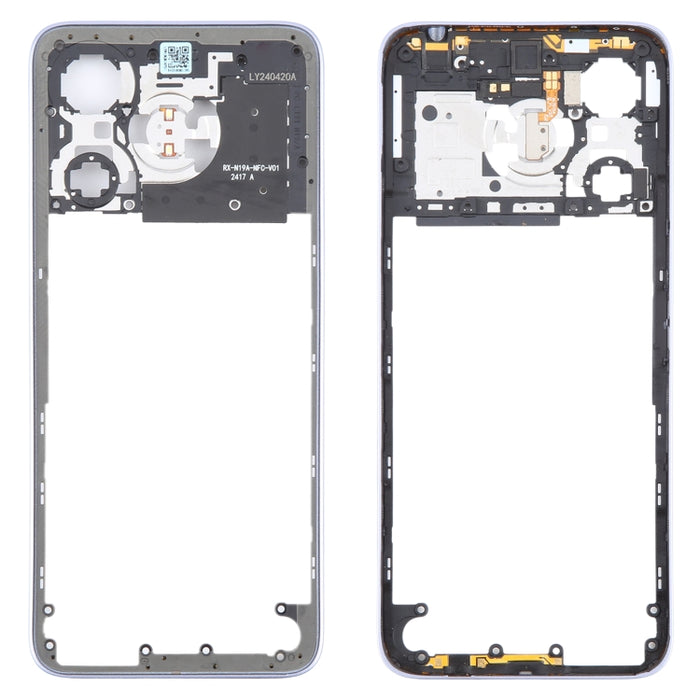Placa de bisel del marco central original para Xiaomi Redmi Note 13R, For Xiaomi Redmi Note 13R(Original)