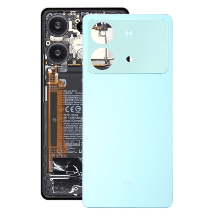 Tapa trasera de batería original para Xiaomi Poco X6 Neo, For Xiaomi Poco X6 Neo(Original)
