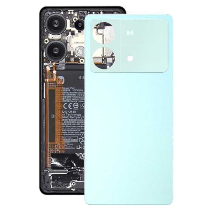 Tapa trasera de batería original para Xiaomi Redmi Note 13R Pro, For Xiaomi Redmi Note 13R Pro (Original)