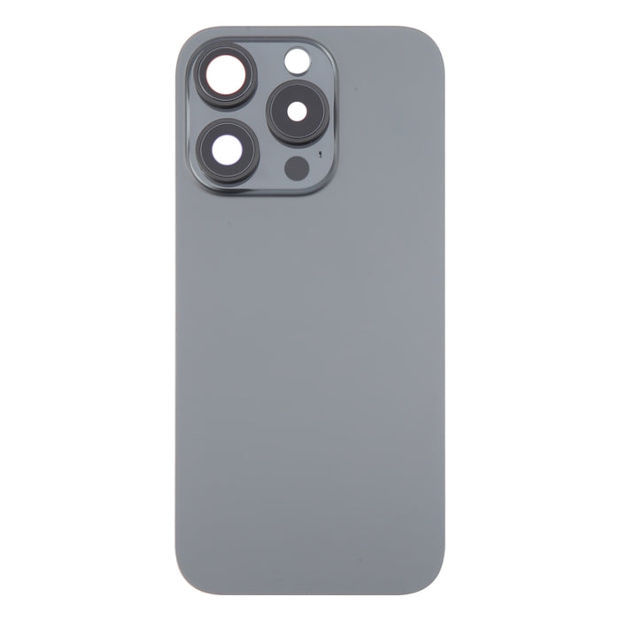 Para iPhone 16 Pro, cubierta trasera de batería original de vidrio con cubierta de lente de cámara, For iPhone 16 Pro