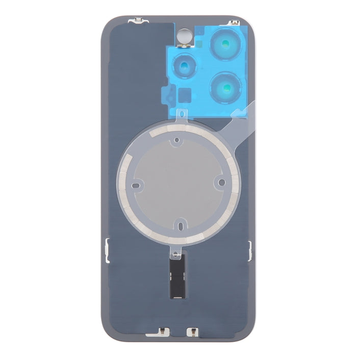 Para iPhone 16 Pro, cubierta trasera de batería de vidrio original con cubierta de lente de cámara + imán MagSafe, For iPhone 16 Pro (with MagSafe)
