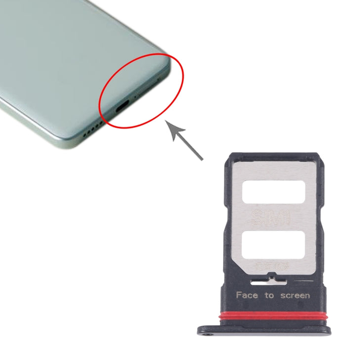 Bandeja para tarjeta SIM original + bandeja para tarjeta SIM para Xiaomi Redmi K70E, For Xiaomi Redmi K70E(Original)
